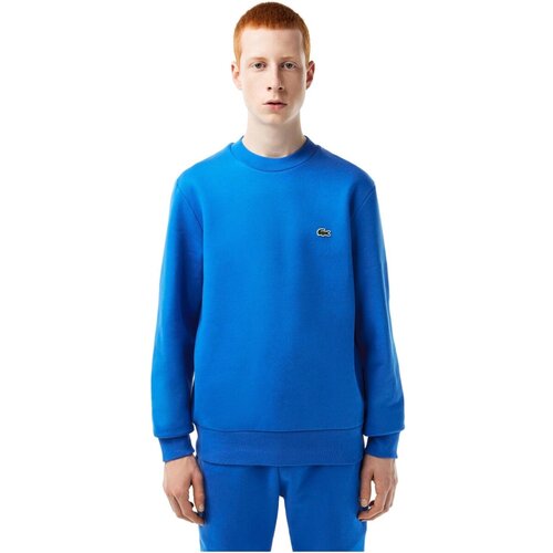Lacoste Puloverji SUDADERA CUELLO REDONDO HOMBRE SH9608 Modra Slike