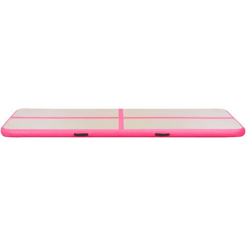  Strunjača na napuhavanje s crpkom 600 x 100 x 10 cm PVC roza Slike