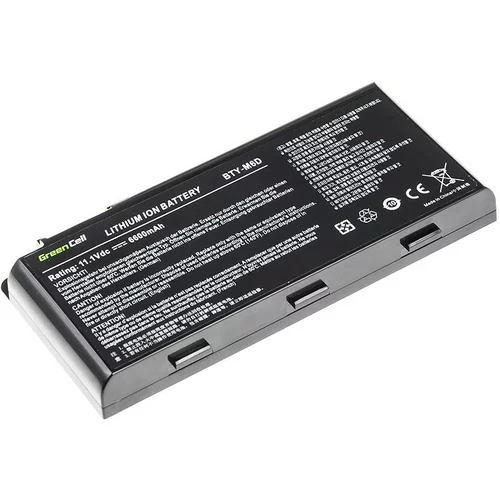 Green cell Baterija za Medion MD76254 / MD77480 / MD97623 / MSI GT660 / GX660, 6600 mAh