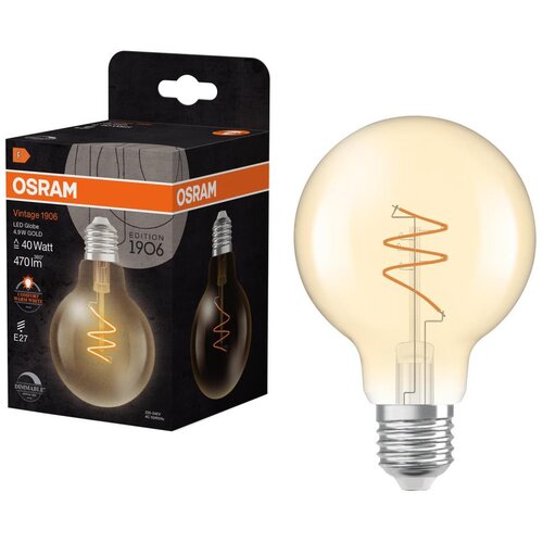  LED prigu&amp;scaron;iva sijalica VINTAGE FILAMENT E27/4,9W/230V 2200K CRI 90 - Osram Slike