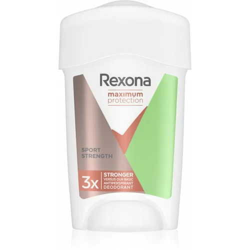 Rexona Maximum Protection Sport Strength kremasti antiperspirant 45 ml