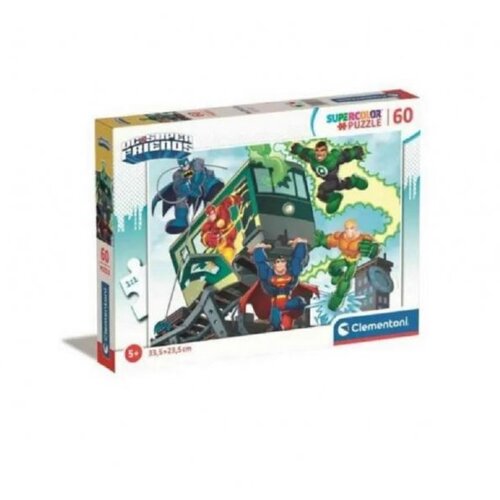 Clementoni puzzle 60 dc comics sf ( CL26066 ) Slike