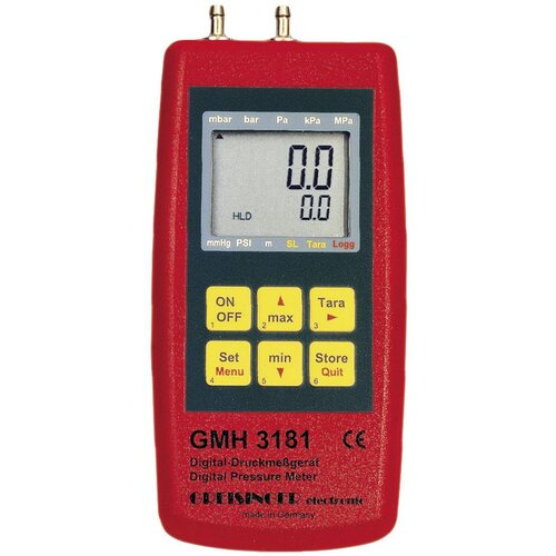 Greisinger Merilnik tlaka GMH 3181-07 za zračni tlak\, neagresivne pline in korozivne pline -0.01 - 0.350 bar, (20634191) Cene
