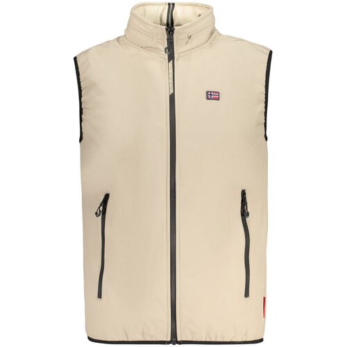 Norway 1963 mu&amp;scaron;ki softshell prsluk s kapuljačom khaki Slike