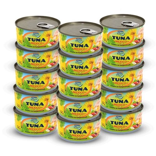 AZZURO MARE Tuna salata Mexico, 160 g, 48 komada Slike