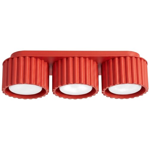 Sollux Lighting Stropna svetilka AURA 3 rdeča Gx53, (5000284992) Cene