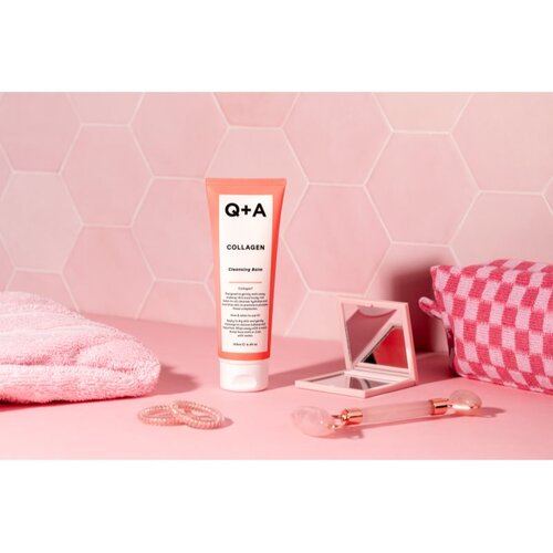 Q+A Collagen balzam za skidanje &amp;scaron;minke i či&amp;scaron;ćenje s hranjivim učinkom 125 ml Slike