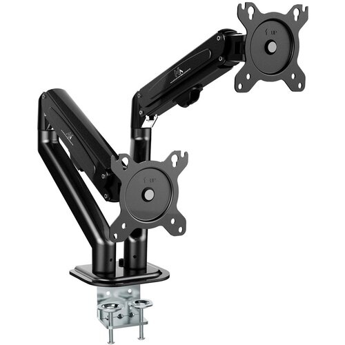 Maclean 2 monitor mount, gas spring, 13-27, 7kg, black, MC-861N Cijene