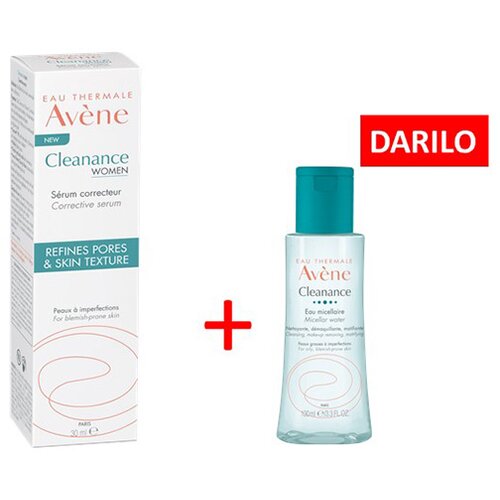 Avene Cleanance Women, korektivni serum + DARILO Slike