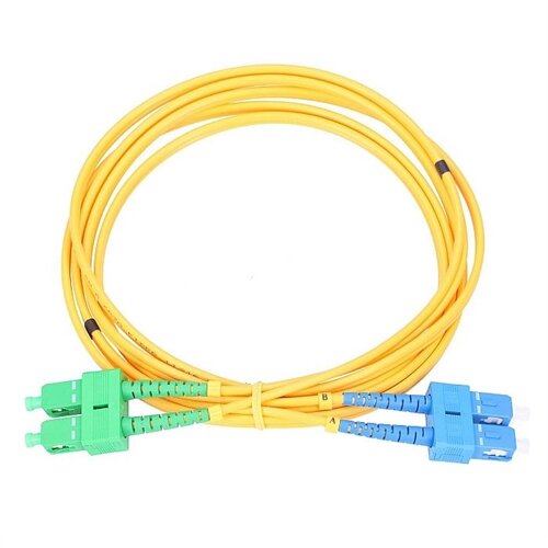 Extralink Patchcord SM SC/UPC-SC/APC Duplex G652D PVC 3.0mm, 1.0m Cene