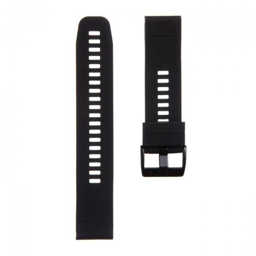  Silikonski pa&amp;scaron;ček za uro 22 mm - quick fit - fenix 5 / 6 - črn Slike