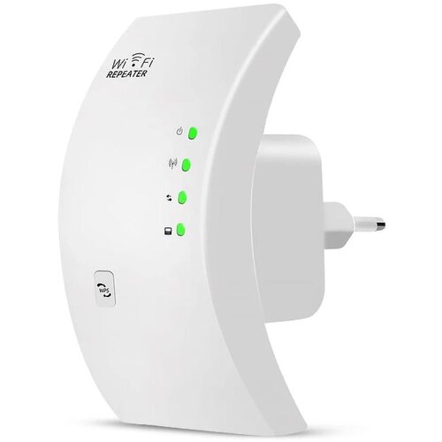 VERK_GROUP Brezžični 2,4 GHz WIFI repeater router ojačevalnik signala 300Mb/s WPS 100m bel, (20452086) Cene