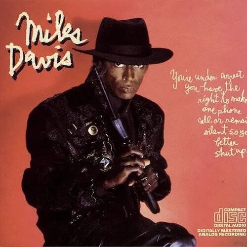 Miles Davis YOU'RE UNDER ARREST Cene
