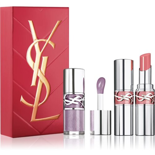 Yves Saint Laurent Loveshine Plumping Lip Oil Gloss darilni set za ženske Cene