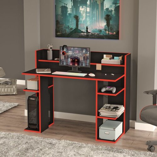 Hanah home VR1-BK crni radni sto Cene
