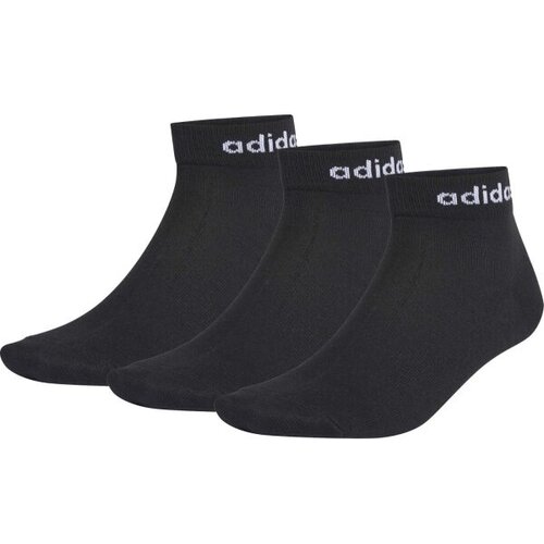 Adidas NC ANKLE 3PP Tri para čarapa, crna, veličina Slike