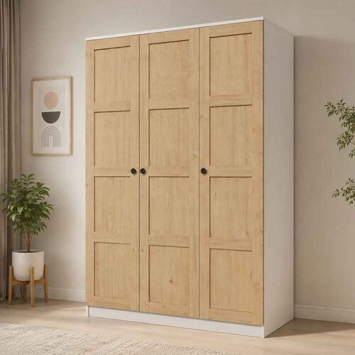 Hanah home ormar Loren 1600-234, 135,8 cm, orah / beli Cene