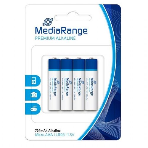 Mediarange Baterija lr 03 1,5v 1/4 alkalna Slike
