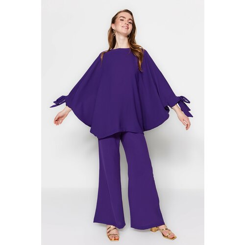Trendyol Two-Piece Set - Purple - Relaxed fit Slike