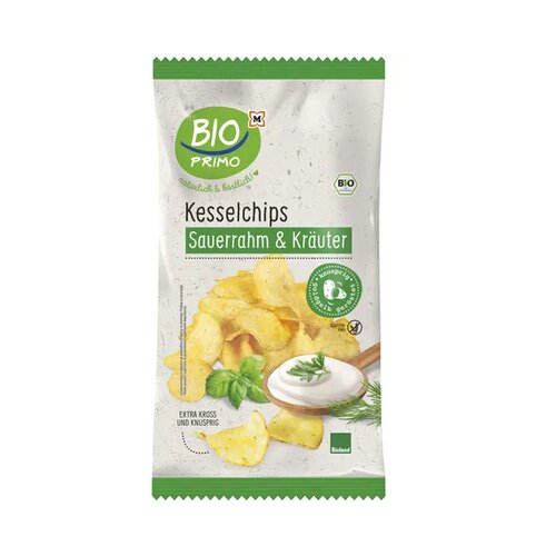 BIO PRIMO Bio čips - kisla smetana in zelišča Cene