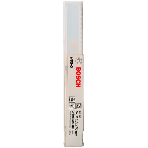 Bosch Burgije za metal HSS-G, DIN 340 2608596808 Slike