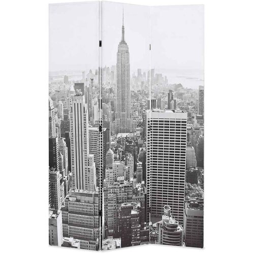  Sklopiva sobna pregrada sa slikom New Yorka danju 120 x 170 cm Cene