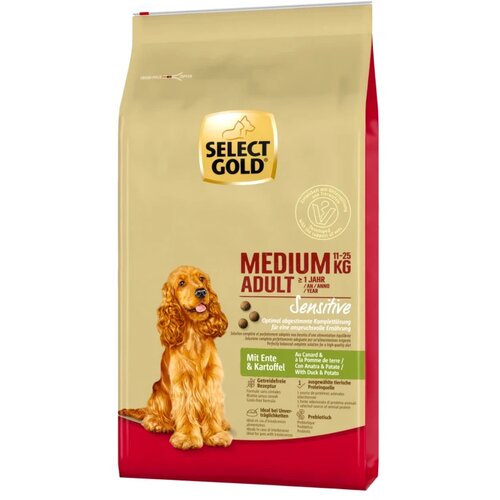 Select Gold Sensitive Adult Medium raca in krompir 12 kg Cene