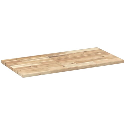  Plutajuće police 3 kom 80x40x2 cm Neobrađeno puno drvo akacije Slike