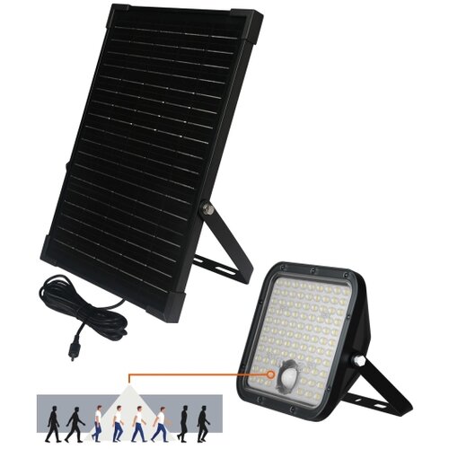  LED solarni reflektor sa senzorom za spolja&amp;scaron;nju upotrebu, 30W, 6,4V, IP65, 3000/4000K Slike