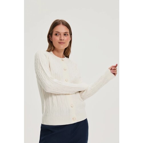 Marisse WOMEN'S SWEATER Z-SW-4835 OFF WHITE Cene