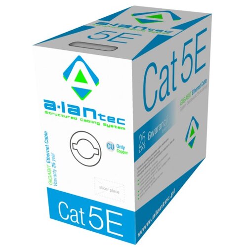 ALANTEC A-LAN KIU5PVC305 networking cable Grey 305 m Cat5e U /UTP (UTP) Cijene