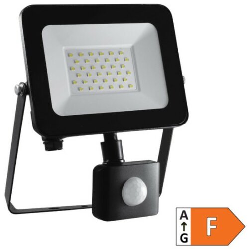  LED reflektor sa PIR senzorom 30W LRF024SW-30W/BK Cene
