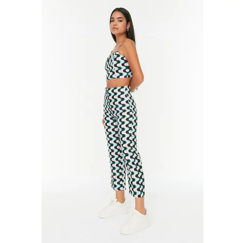 Trendyol Multicolored Straight Trousers