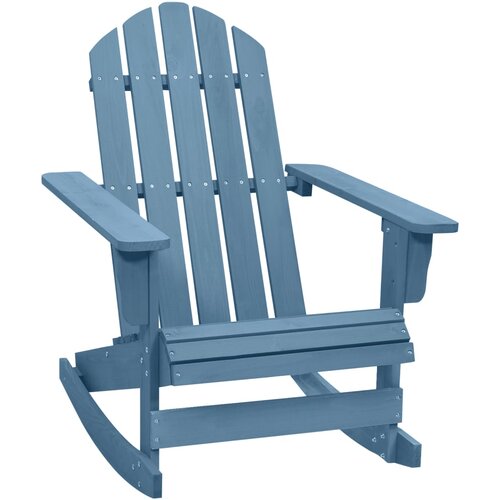 VidaXL Vrtni gugalni stol Adirondack trden les jelke moder Slike