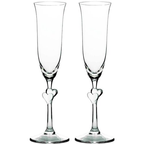 Stolzle Set kelih za šampanjec L'Amour 175ml / 2kos / satin srce / steklo, (20455318) Cene