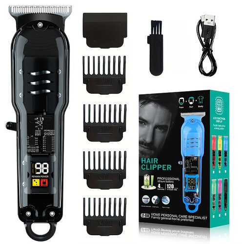 INF Profesionalni strižnik za lase z LED zaslonom Black, (5000072133) Slike