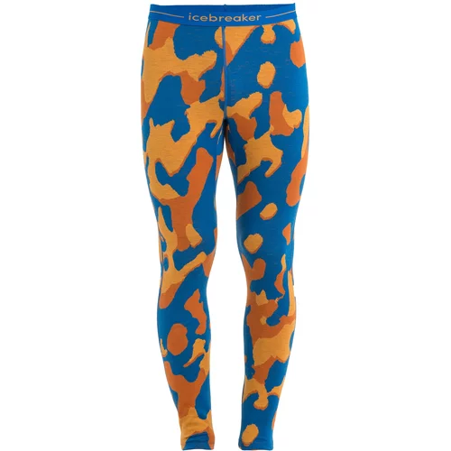 ICEBREAKER Športne hlače 'Mer 260 Vertex' modra / oranžna