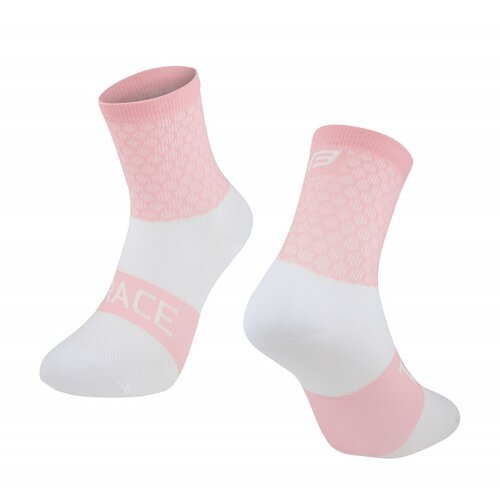 Čarape FORCE TRACE roze-bele L-XL 42-47 Cene