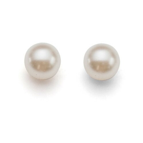 Ženske oliver weber pearl sissi cream rose mindjuše sa bež swarowski perlama ( 21020.621 ) Slike