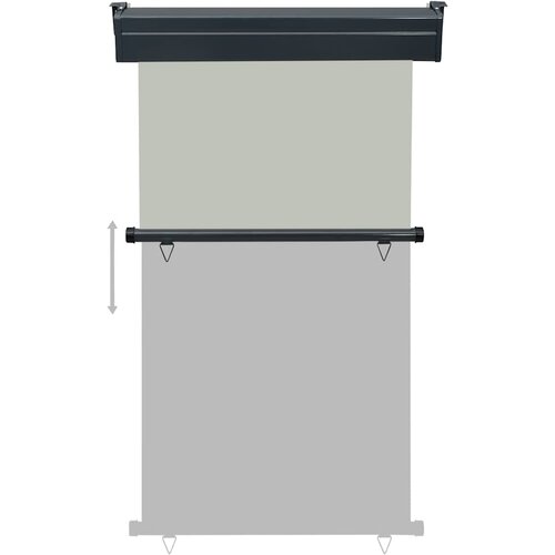  bočna tenda 105 x 250 cm siva Slike