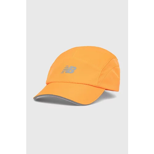 New Balance Kapa na šilt oranžna barva