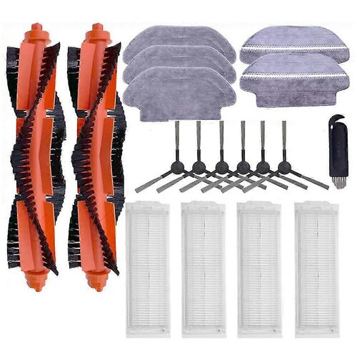 INORCO Nadomestni HEPA filter za robotski sesalnik Mop Pro 3c 2s, glavna krtača, stranski pokrov, držalo za krpo, dodatki in deli, (21852993) Slike