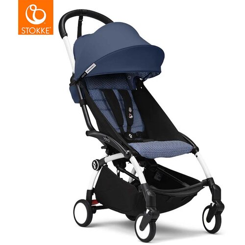 Stokke yoyo³ otroški voziček 6+ air france blue (white frame) Cene
