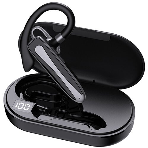 Venisymlis Brezžična slušalka Bluetooth 5.1 s polnilno torbico za pisarno/vožnjo, (22102660) Cene