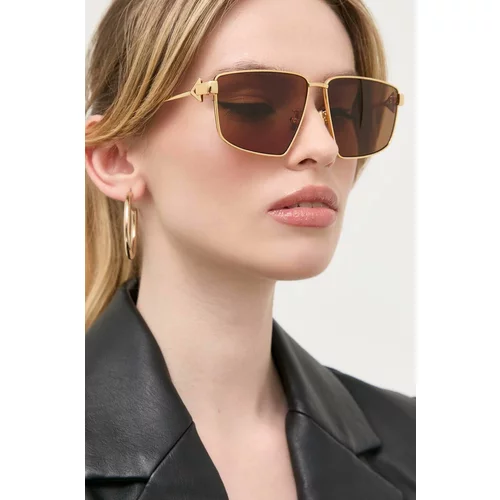 Bottega Veneta Sunčane naočale za žene, boja: zlatna