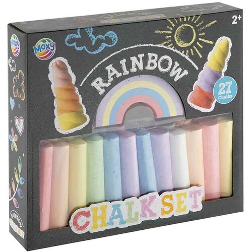  Krede Rainbow 27 kom &amp;ndash; Set &amp;scaron;arenih kreda za crtanje Slike