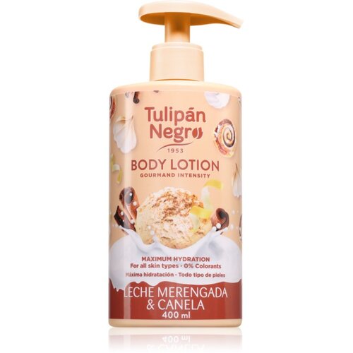 Tulipán Negro Leche Merengada & Canela hidratantno mlijeko za tijelo 400 ml Cijene