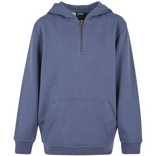 Urban Classics Boys&amp;#039; sweatshirt Boxy Zip Hoody blue Slike