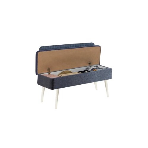 Woody Fashion vina 1048 - 1 -white whitedark blue bank Slike
