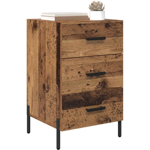  Noćni ormar Staro drvo 40 x 40 x 66 cm Konstruirano drvo Slike
